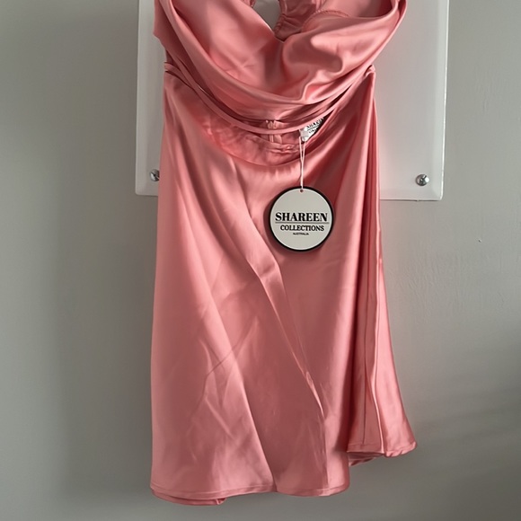 Silk pink dress - Picture 2 of 4
